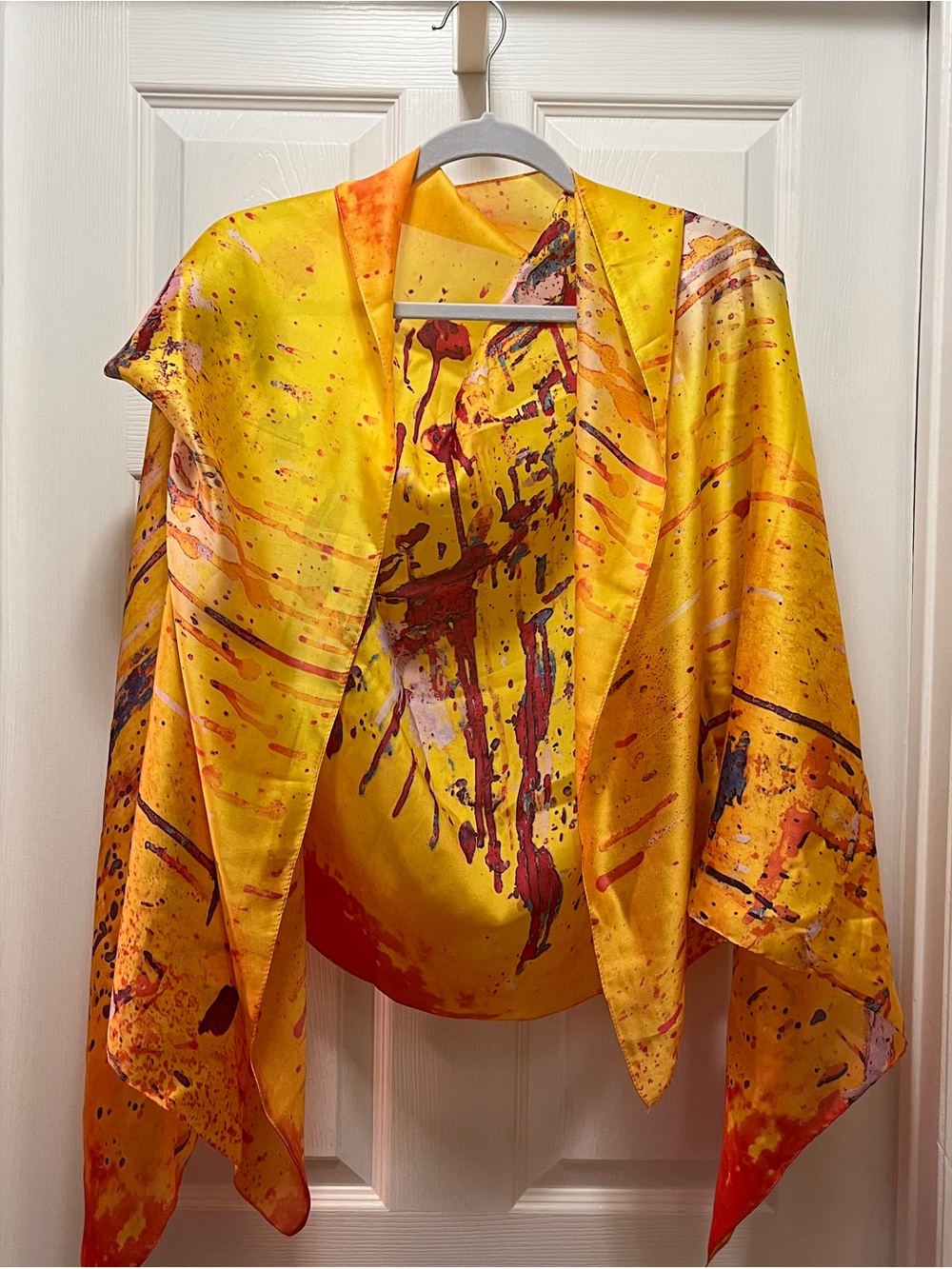 *NEW*     WOO Shanghai - Mulberry Silk Scarf